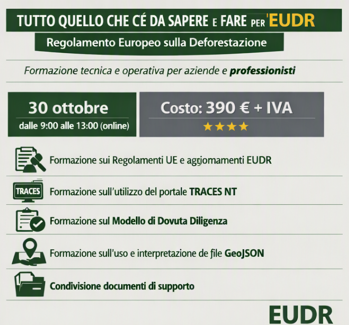 corso eudr traces